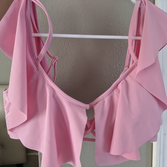 Pink 2 piece bathing suit - Picture 1 of 5